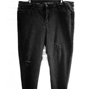 Lane Bryant Mid-Rise Super Stretch Ankle Jeans